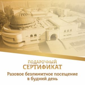 Подарочный сертификат - БЕЗЛИМИТ / БУДНИЙ ДЕНЬ фото