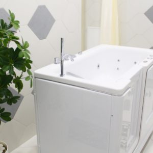 сидячая ванна с каштаном фото